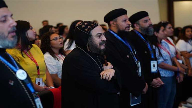 The Third Logos Forum for Coptic Youth is inaugurated by Pope Tawadros II.