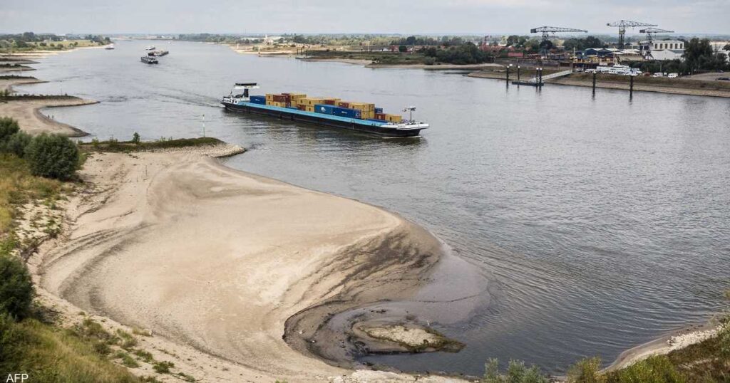 The Rhine in Germany exceeds the levels that caused the crisis this month