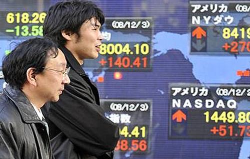 Japanese stock indices rise in the morning trading session