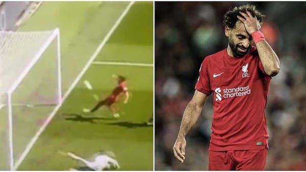 Salah raises irony after missing the “opportunity of the season”