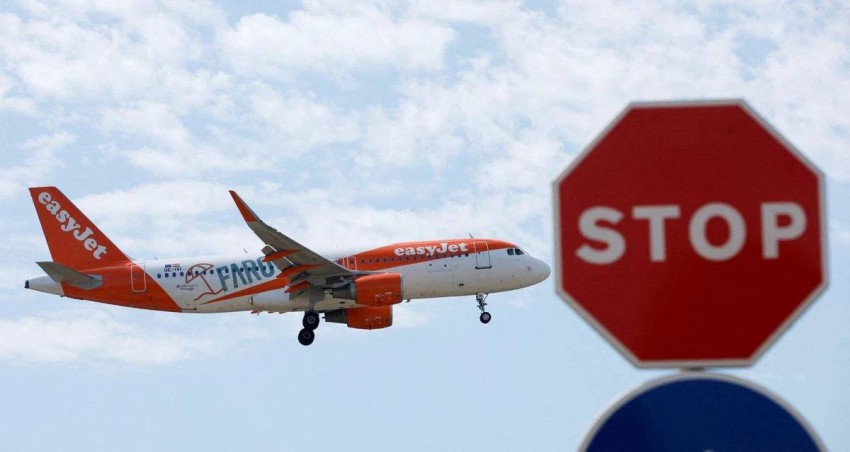 EasyJet pilots in Spain go on strike, causing flights to be canceled.