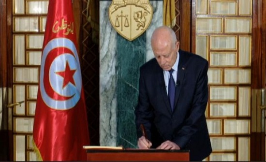 Tunisia’s new constitution is ratified by Kais Saied.