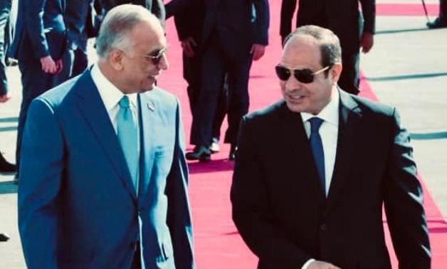 Iraq’s Prime Minister finishes his tour to Egypt after meeting with Arab leaders.