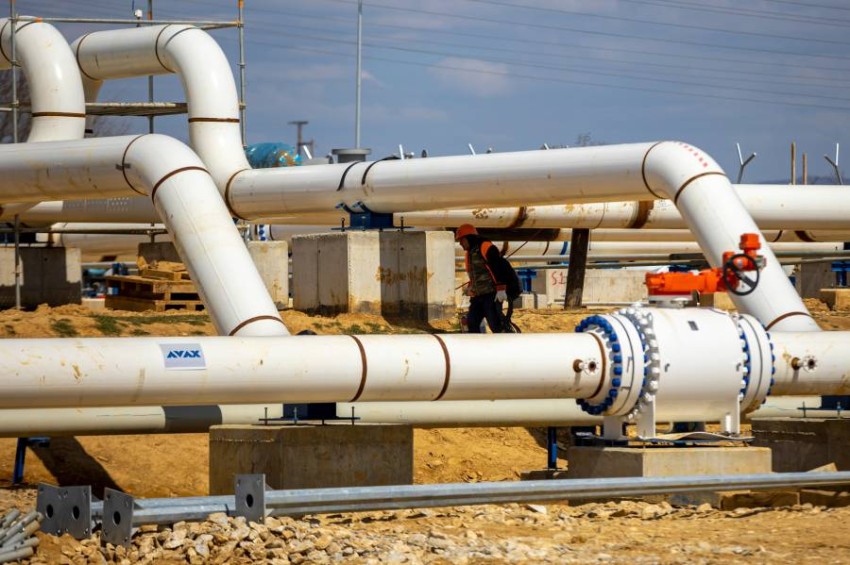 The gas pipeline between Greece and Bulgaria will be operational in October of next year.