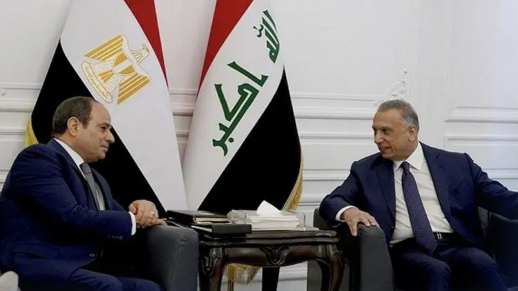 Al-Kazemi assures Sisi to take the means to ensure that Iraq remains strong