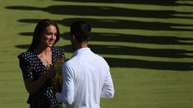 A tennis match between Kate Middleton and Roger Federer is on the horizon.