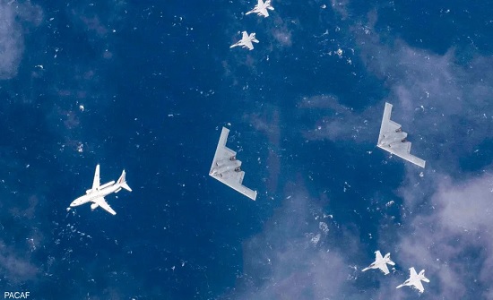 America shows its teeth against China… with nuclear bombers.