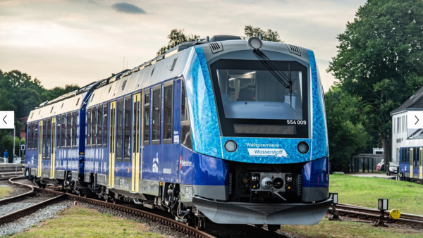 Hydrogen trains successfully enter service in Germany