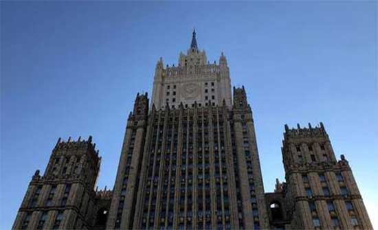 The Russian Foreign Ministry has stated that Washington is adopting an aggressive approach toward Russia.