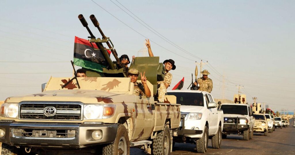 A UN warning of Libya slipping back into an armed clash