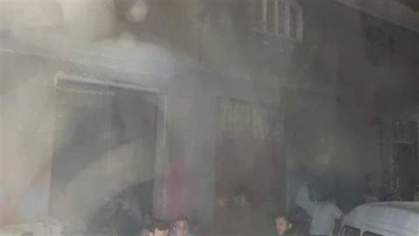 Urgent.. A fire was extinguished at the Church of the Virgin Mary and the Martyr Abanoub in Al-Barajeel.