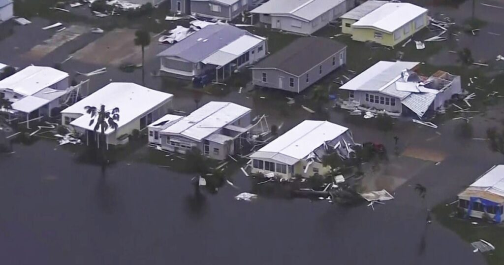 Video shows devastation left by Hurricane Ian in part of Florida