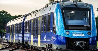 The first 100% hydrogen-powered passenger trains began operating in Germany