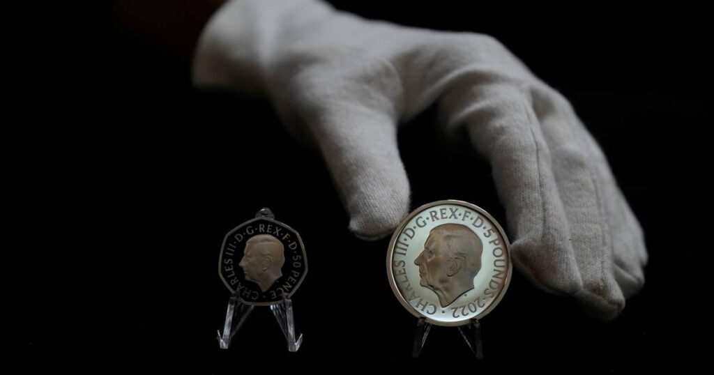 Coin portrait of King Charles III unveiled