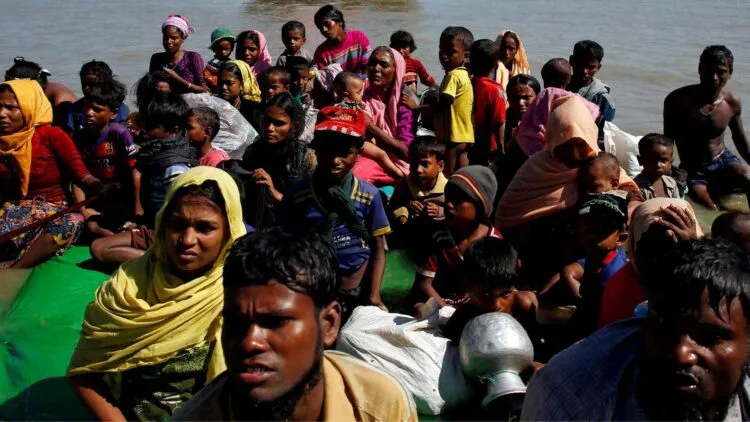 Several dead after boat carrying Rohingya refugees capsizes off Bangladesh coast