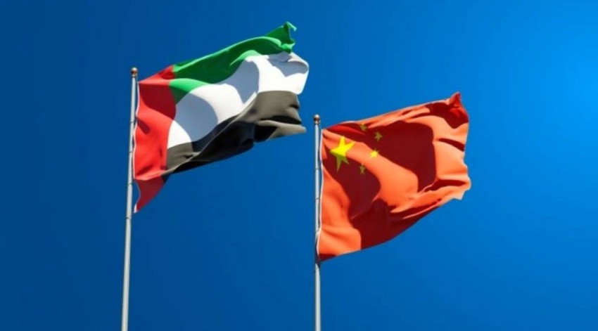 1.72 trillion dirhams, the volume of non-oil trade between the UAE and China in 10 years