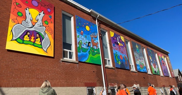 ‘We Are Still Here’: New mural in London, Ont. honours residential school victims