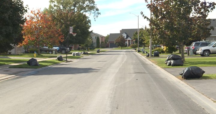 Belleville, Ont. residents clean up neighbourhood after styrofoam fire