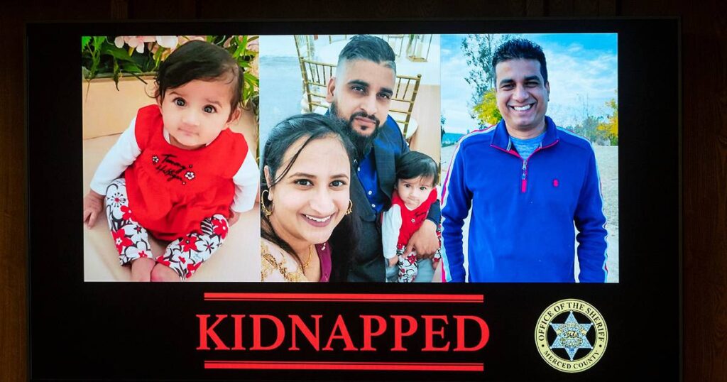 Kidnapped California family, including baby, found dead