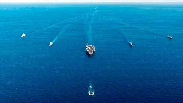 Washington sends a nuclear aircraft carrier to the Korean Peninsula