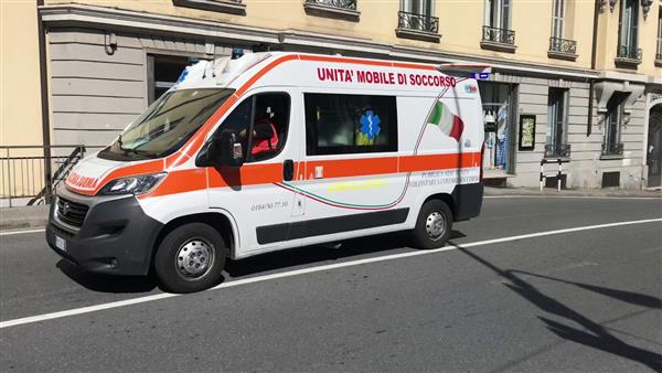 Truck rams into bus carrying five disabled people in northern Italy