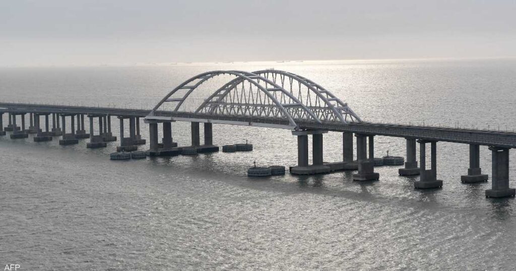 Explosion in a bridge linking Russia with Crimea.. and talk about the reasons