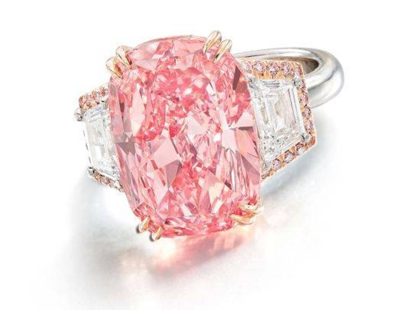 Pink diamond sells for $58 million at auction in Hong Kong