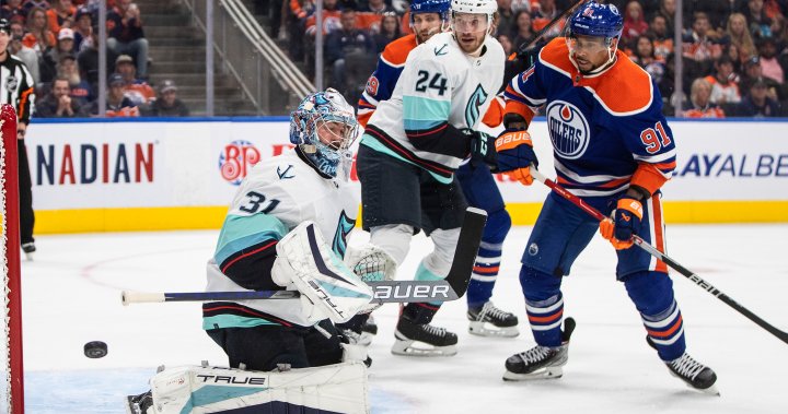 Edmonton Oilers end pre-season with 5-3 win over Seattle Kraken