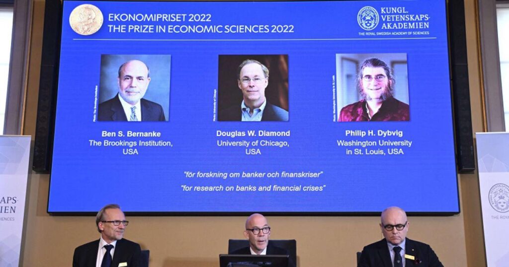 The Economics Nobel rewards a trio of Americans who specialize in financial crises