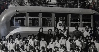 Egypt is beautiful throughout its life.. A school trip to the zoo 1947.. Pictures