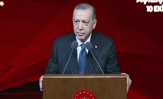 Erdogan: West fears about energy are increasing with the approaching winter