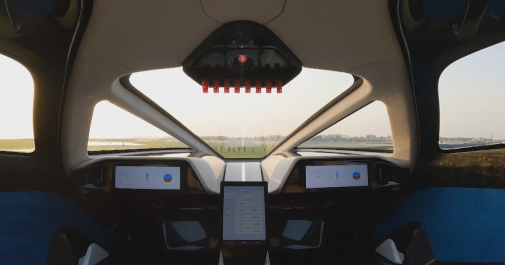 Watch: Electric flying taxi takes to the sky in Dubai