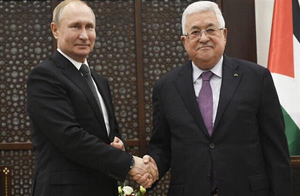 Putin meets Mahmoud Abbas in “Astana” to discuss the settlement in the Middle East