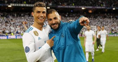 Ronaldo attends the Golden Ball party to watch Benzema’s coronation with the award