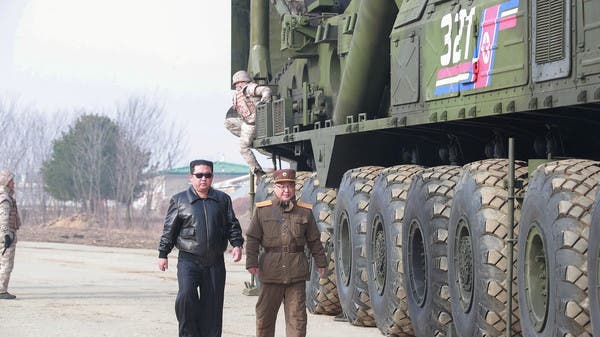 North Korea is testing a long -range cruise missile under the supervision of Kim