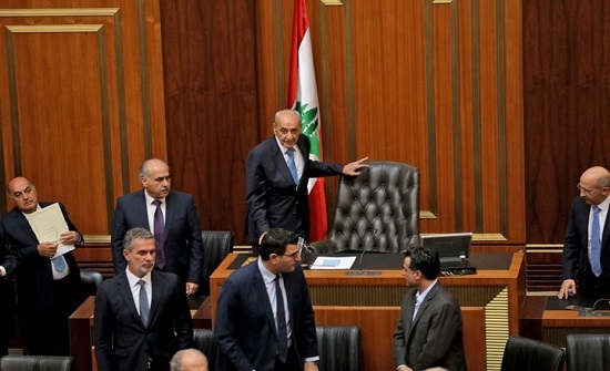 The Lebanese Parliament fails to elect a new president for the country