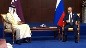 Putin wishes the Emir of Qatar success in hosting the World Cup 2022