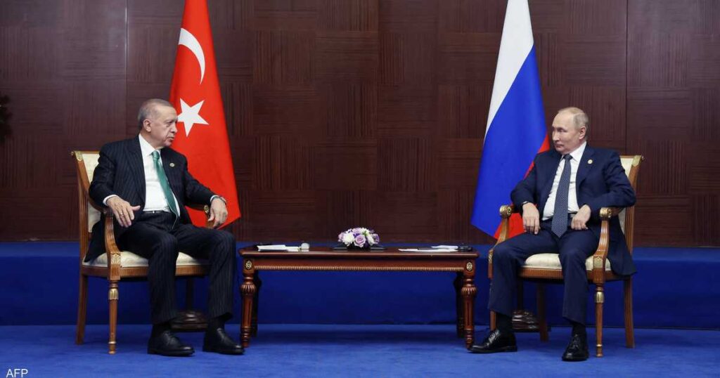 Putin proposes the establishment of a major gas center in Turkey for export to Europe