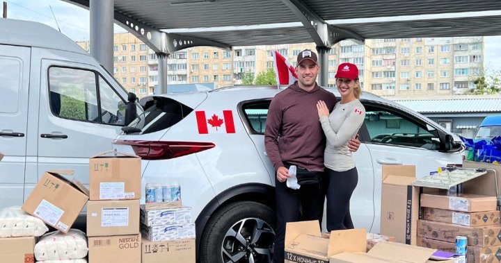 Former pro hockey player, Saskatoon native helping out Ukrainian refugees