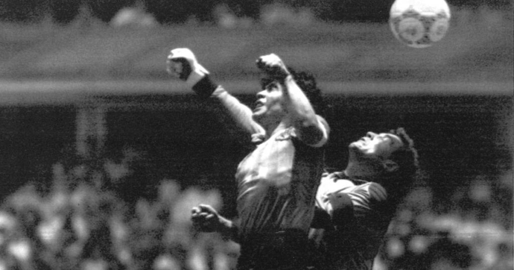 Referee to cash in on Maradona ‘Hand of God’ World Cup ball