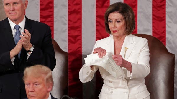 Watch .. Pelosi threatened to hit Trump if he came to the Capitol