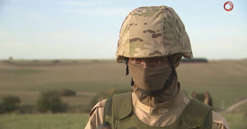 1News meets Ukrainians being trained to fight by UK, NZ