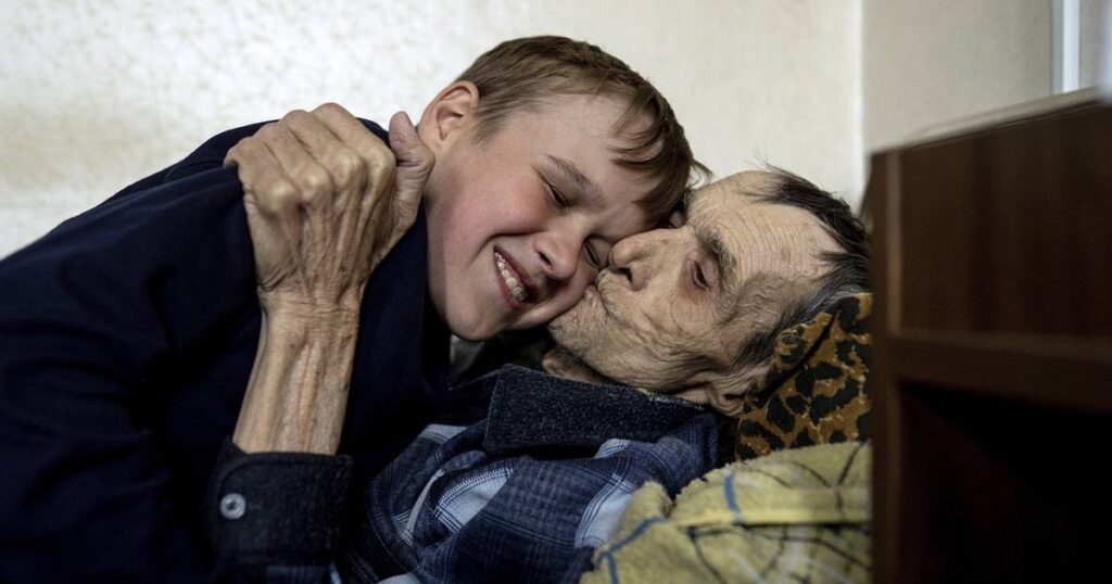 Orphan watched dad die, now awaits future in Ukraine shelter