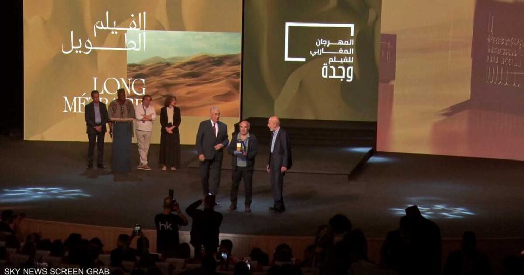 Reports of an Algerian movie crowned the grand prize of the Maghreb Film Festival