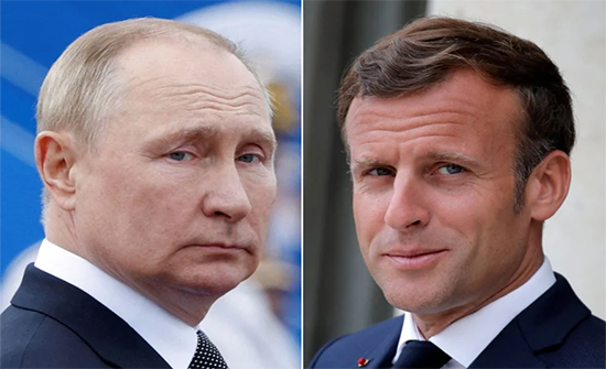 Putin calls on the President of Azerbaijan and the Prime Minister of Armenia to hold a meeting in Moscow and Baku accusing Macron of bias.