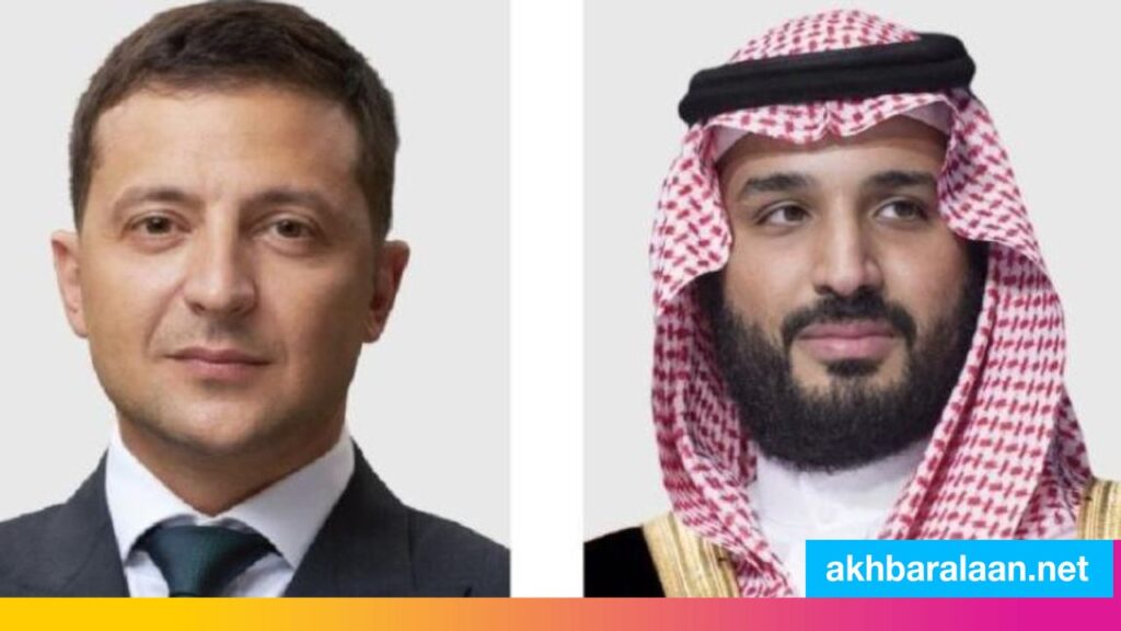 Zellinski thanks Mohammed bin Salman for his support for Ukraine