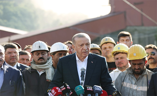 Rescue operations are over .. Erdogan inspects the collapsed coal mine and announces the death toll