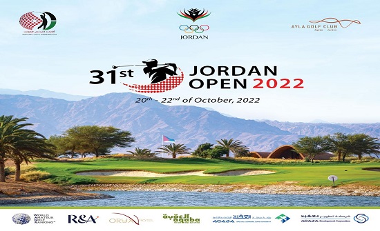 16 Arab and foreign countries participate in the Jordan Golf Championship