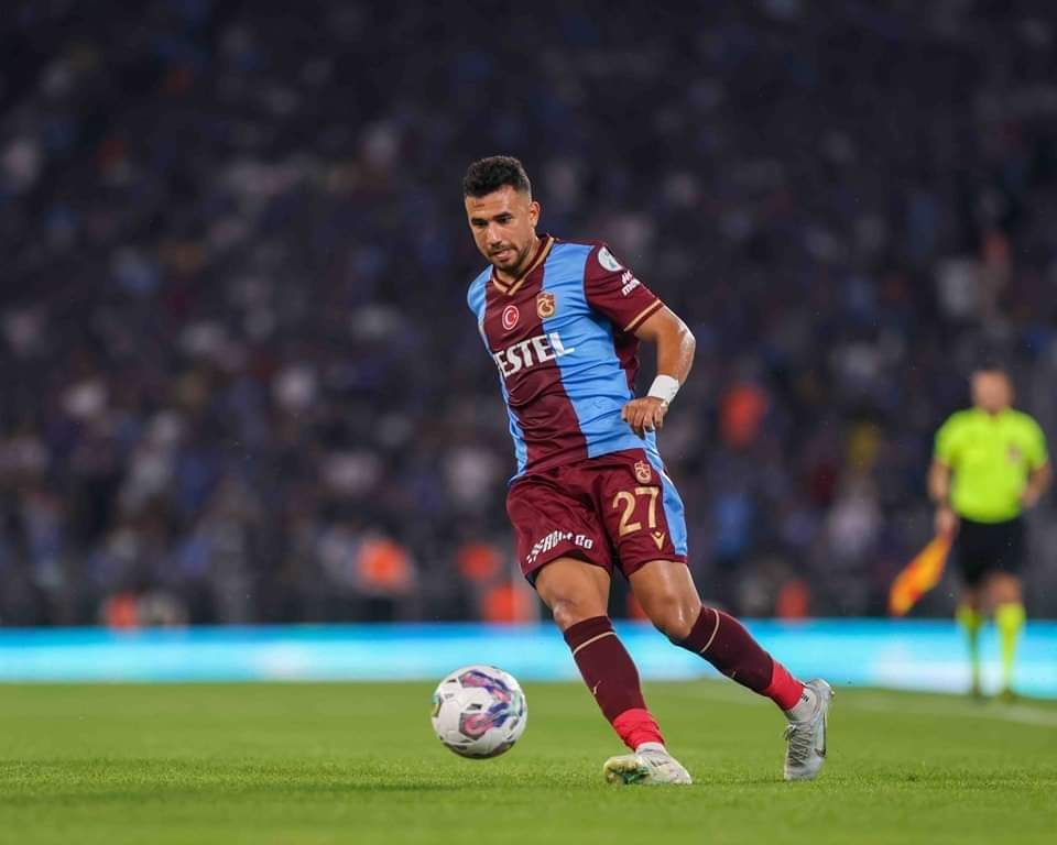 Trezeguet continues to shine and scores a goal for Trabzon in front of Besiktas