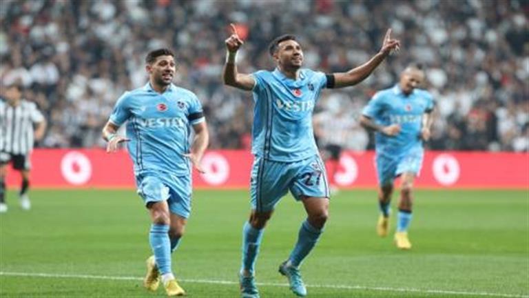 Trezeguet records .. Trabzon Sport tied with Besiktas at the top of the Turkish League